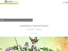 Tablet Screenshot of logixhealth.com